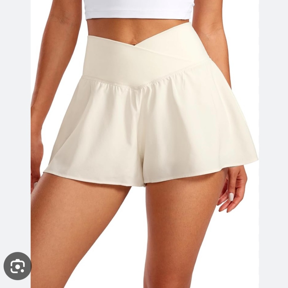 CRZ‎ YOGA Crossover Butterfly Shorts